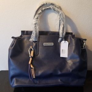 Nautica Navy Satchel